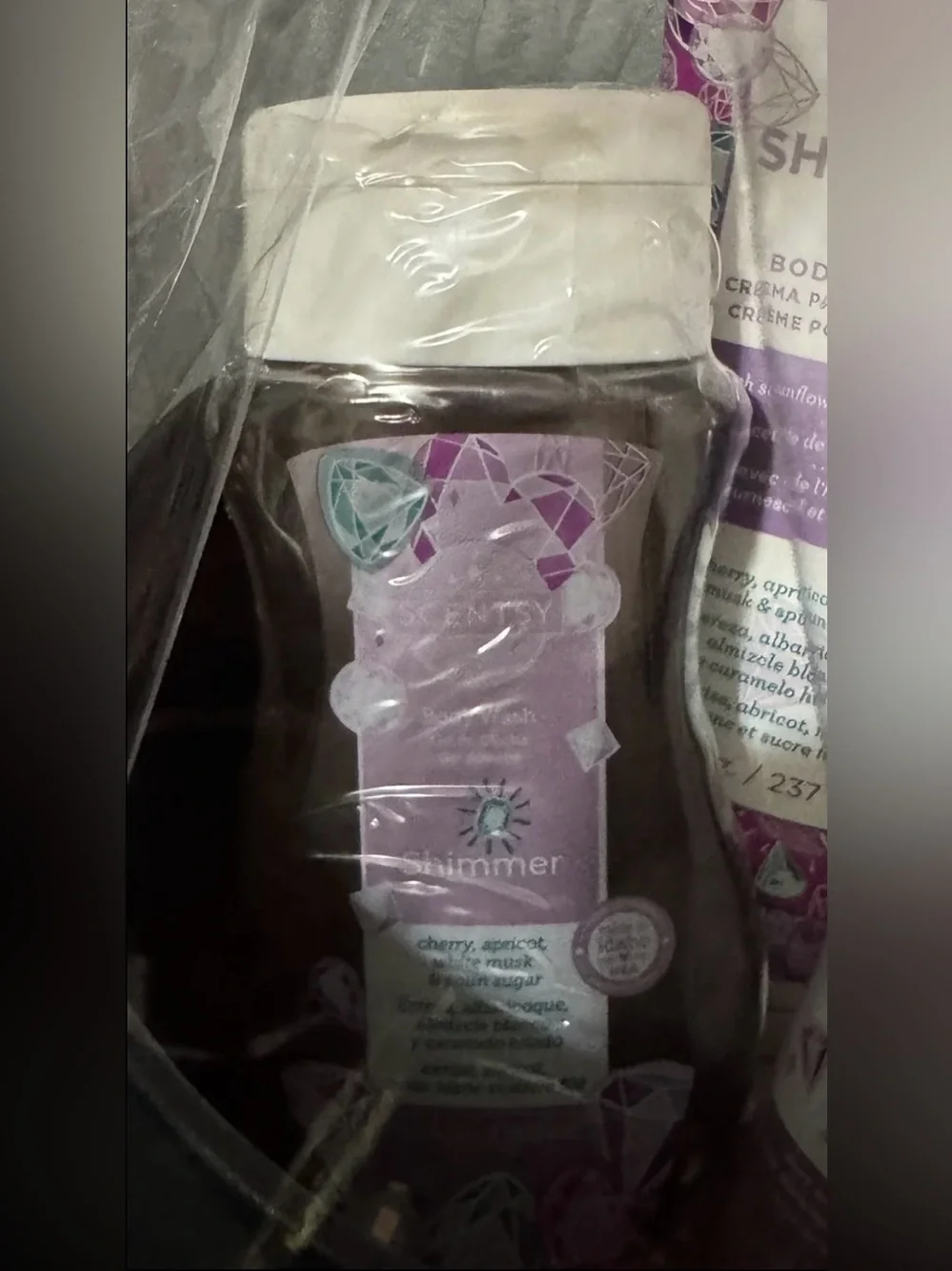 Scentsy “Shimmer” 3pc. Bath & Body Gift Set